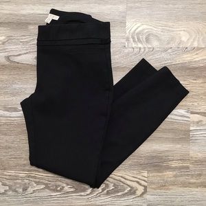 Lila Rose Black Low Rise Ankle Ponte Leggings 6
